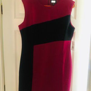 Alexia Admore dress. NWT, Wine with black design. XL